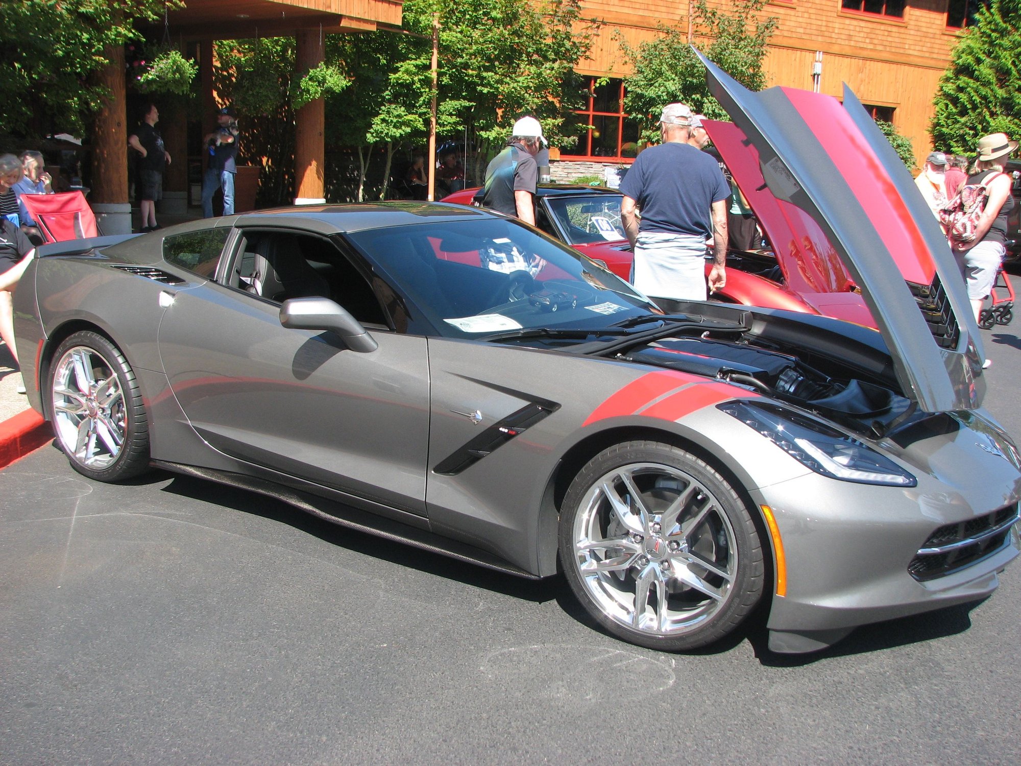 Little Creek Casino car show CorvetteForum Chevrolet Corvette Forum
