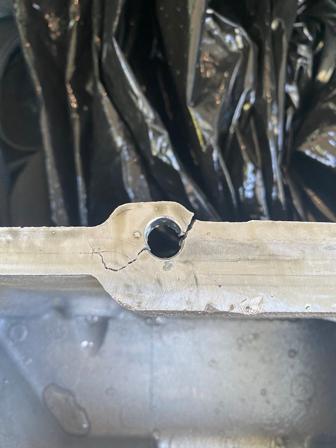 Cracked oil pan repair or replace CorvetteForum Chevrolet