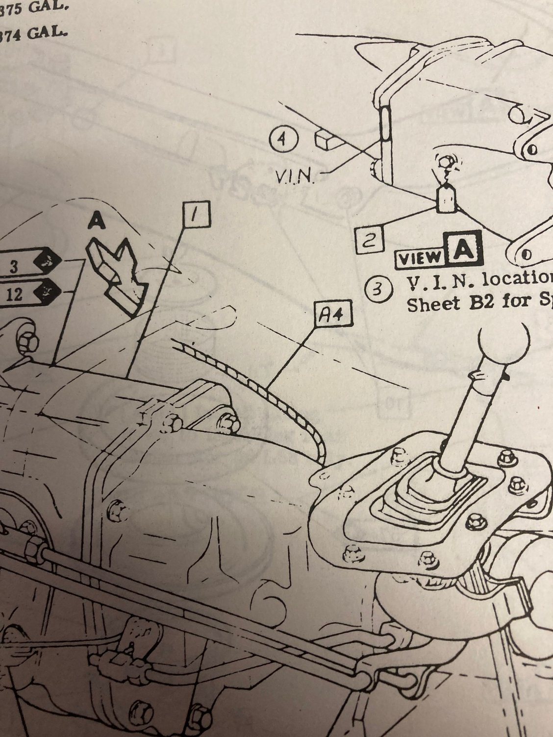 First, this shows speedo cable, but not where ot connects on the tranny itself