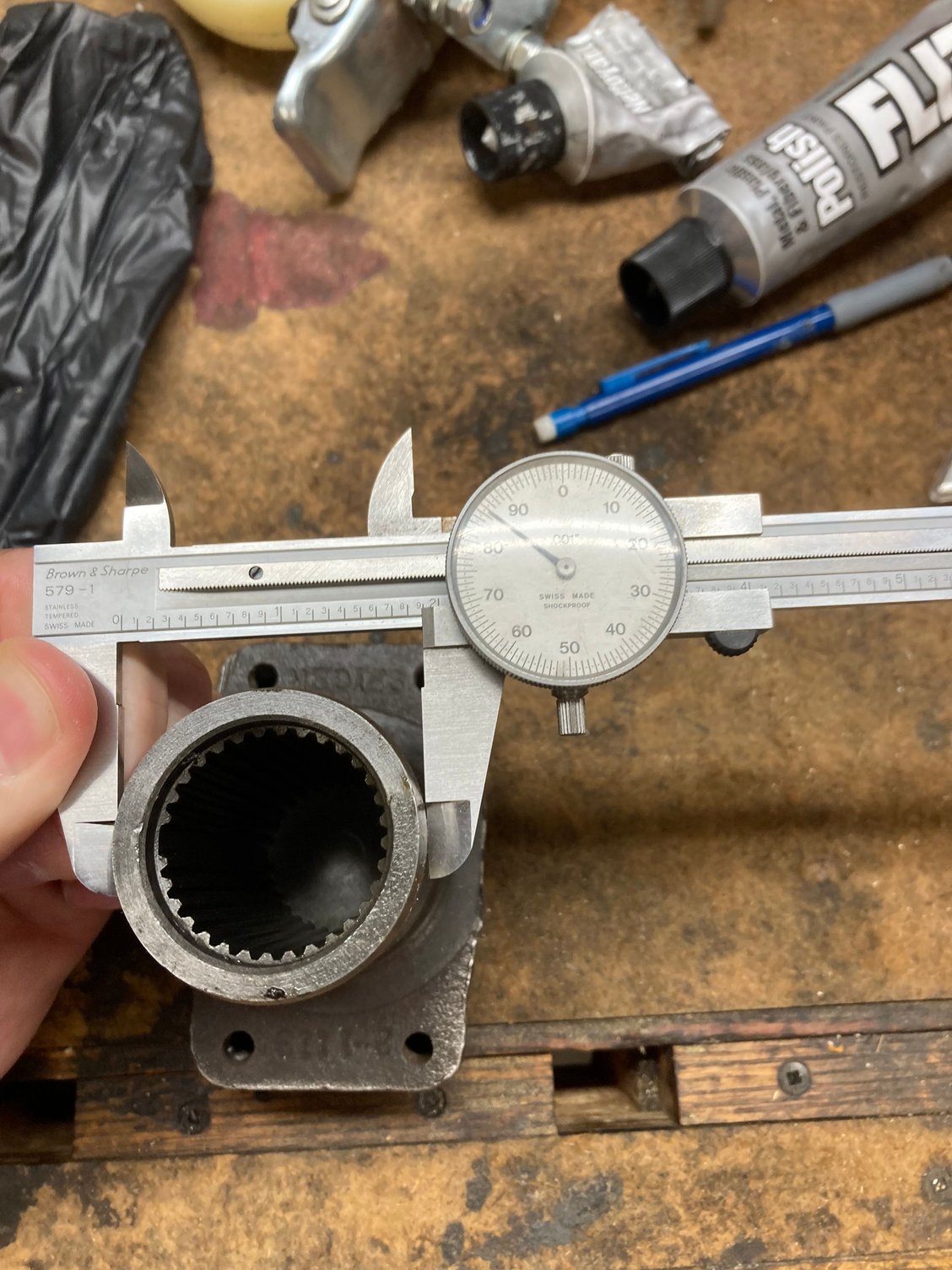 Tail shaft housing bushing clearance? CorvetteForum Chevrolet