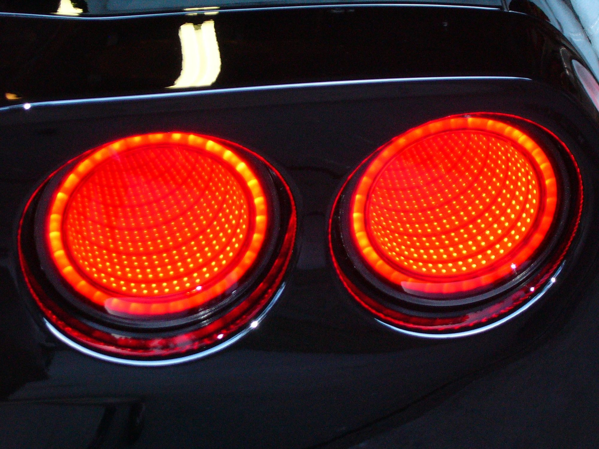 Got some of the coolest tail lights ever. CorvetteForum Chevrolet
