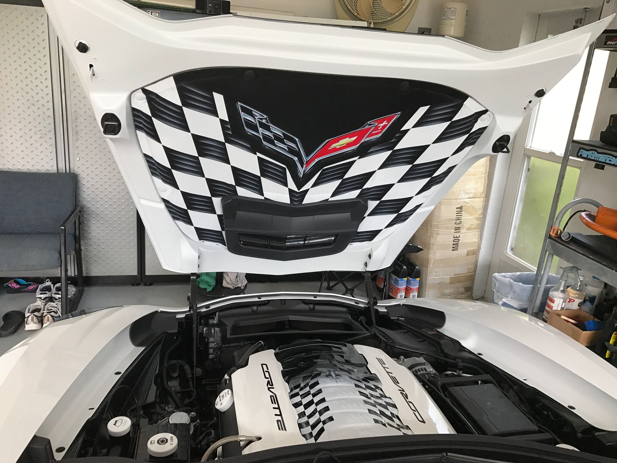 RPI Designs C7 Corvette Stingray Painted Fuel Rail covers