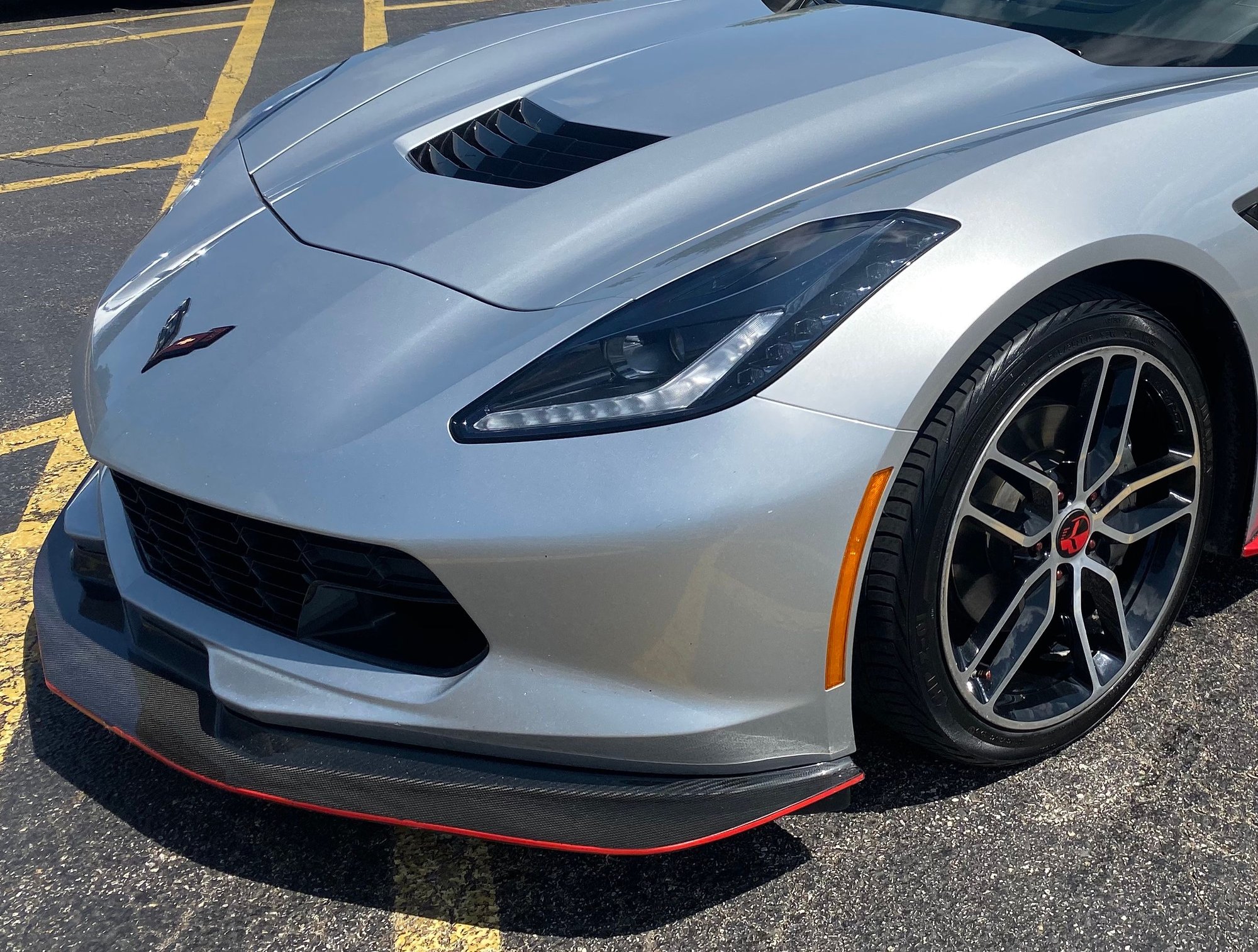 FS (For Sale) C7 Carbon Fiber Splitter CorvetteForum Chevrolet