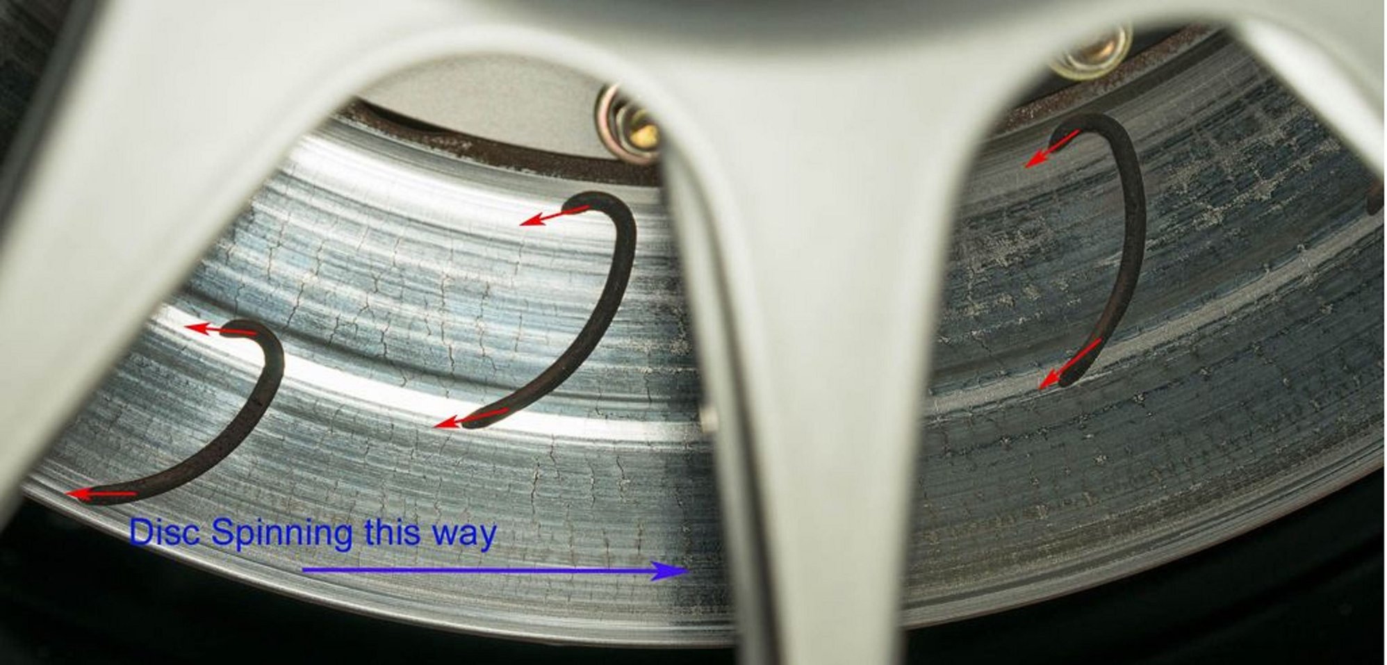 Rear Disk Brake Destroyed by Rock CorvetteForum Chevrolet Corvette