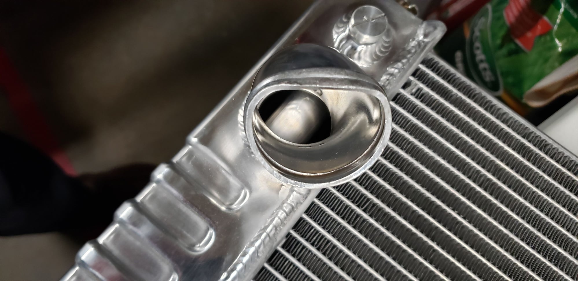 Bent radiator hose pipe - CorvetteForum - Chevrolet ...