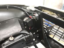 This is the way it was when I bought the car. But I have seen pictures where are the regulator is further back beside the alternator on the inner fender. Also no holes in the rad support 4 the voltage regulator.
