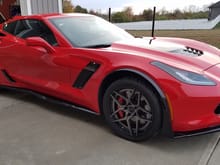Z06 with the 19x12 rears and Toyo Proxes R888R