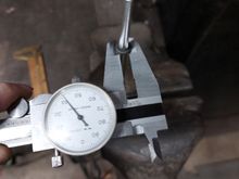 O-ring fit loosely on a tapered drift pin or punch. Measure at the bottom of the O-ring and top and average the reading.