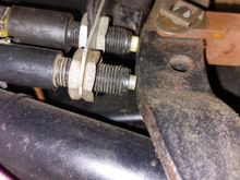 Top switch is what came in the car which had 45,000 miles when I purchased it. The lower switch is from another car for the cruise control.