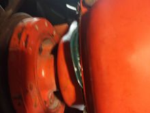 Front seal of one piece rubber pan gasket
