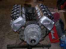 454 Stroked to 496, Edelbrock aluminum heads, MSD electronic ignition and more...