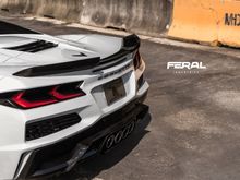 Feral Industries Corvette C8 Z06 Carbon Fiber Rear Wing