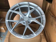 FSO6 flow forged shown in silver
Direct fit for 2020-21 Corvettes