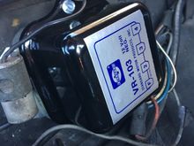 Standard motor produces VR103 voltage regulator 