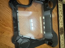 #1 HTC Carbon Fiber and Clear Engine Cover