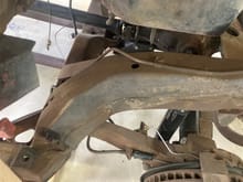 Access to the trailing arm bolts made removal a breeze.