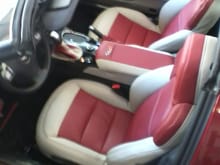 New 2012 Conversion seats from Leatherseats.com in OKC