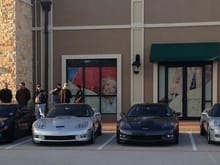 Six ZR1's at Houston Coffee &amp; Cars (March 2013)