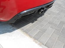 carbon fiber rear valence