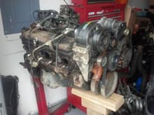 '92 L05 350 that I am putting in.  Ran great when I pulled it last year.  Adding a cam, headers, 52mm TB and ported stock TPI base, runners and plenum.