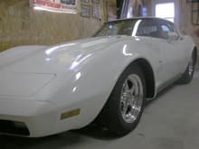 My '79 L-82 Pro Street/Strip Corvette, owned 23yrs.
60K orig. miles, orig. paint, SSBC frt. &amp; Wilwood rear brakes
Lowered all around, Rear 4-link I designed &amp; fabricated, Moser 9&quot; w/4.89 gears, 8 pt. roll bar,
427 SBC, Comp cam, AFR Heads, Super Vic, 575 dyno  HP, AutoGear M-22   Rockcrusher 4-speed, Hurst shifter, Billet Specialties wheels, Hoosier QTP 29X14.5-15 rear tires.