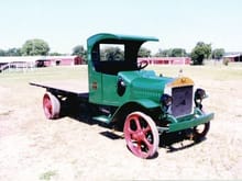 &quot;My other car is a MACK truck&quot;.  MACK Model AB 2 1/2 ton truck built in 1923.
