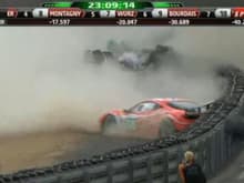 2011 Le Mans McNish Crash - 15 Frames