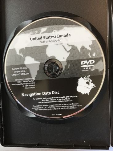 2016 free gm navigation disc version