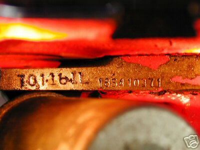 1968 Corvette engine ID pad codes - CorvetteForum - Chevrolet Corvette ...