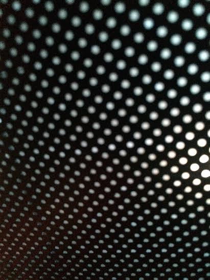 51" x 25 ft Dot Matrix Static Cling Perforated Graphic Window Film Black 