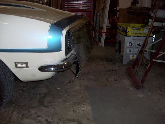 Basically shaped to mimic the front end configuration.