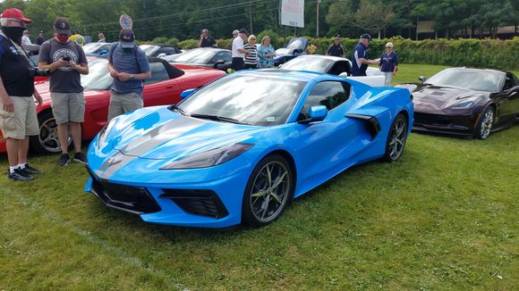 This C8 had a Michigan plate. GM?