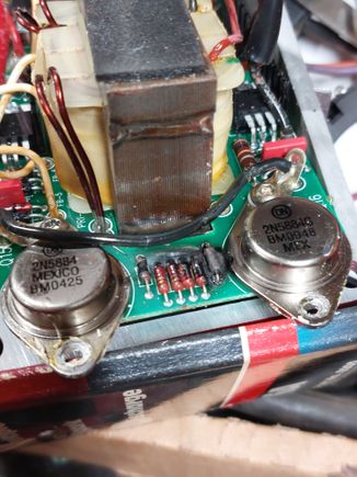 MSD 6A failure, I believe caused by voltage variant of burnt starter wiring. Considered repair, but the power transistors and other devices are at the end of their life expectancy.