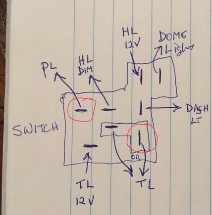 I just did this in my ‘64 when I was troubleshooting a tail light issue that required me to replace the headlight switch. I also installed relays to prevent the entire headlight load from going through the headlight switch.