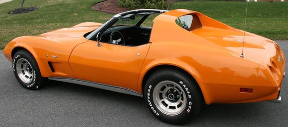 My second 77 corvette, bone stock.