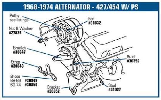 BB Alt Mount Diagram