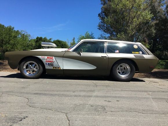Half Vega And Half C1...ouch. He stated it runs in the 9’s. I’m guessing when it flash’s by your not quite sure what you saw...lol