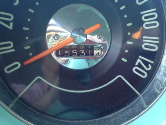 Current mileage