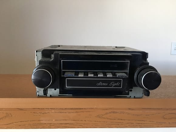 81  8 Track tape player