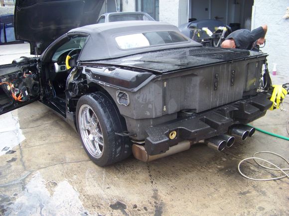 there goes the rear fenders
