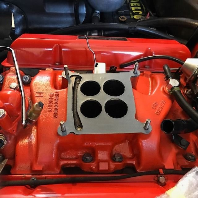 SB heat crossover block off CorvetteForum Chevrolet Corvette Forum