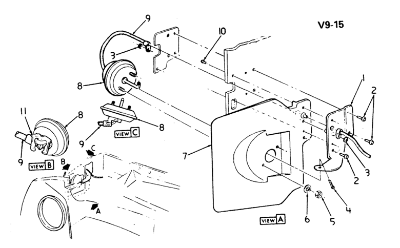 This is the assembly Im referring to.  The door (item 7) moves inside the plenum and seals against an opening when vacuum is applied the actuator.