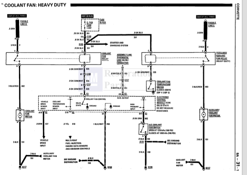 C5 Corvette Cooling System Diagram  Water Pump Inlet Kit
