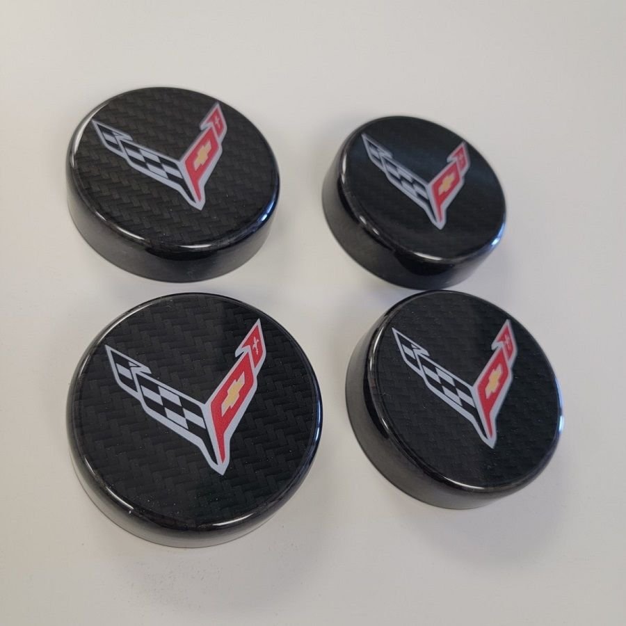 C8 Custom Fluid Caps are here! CorvetteForum Chevrolet Corvette
