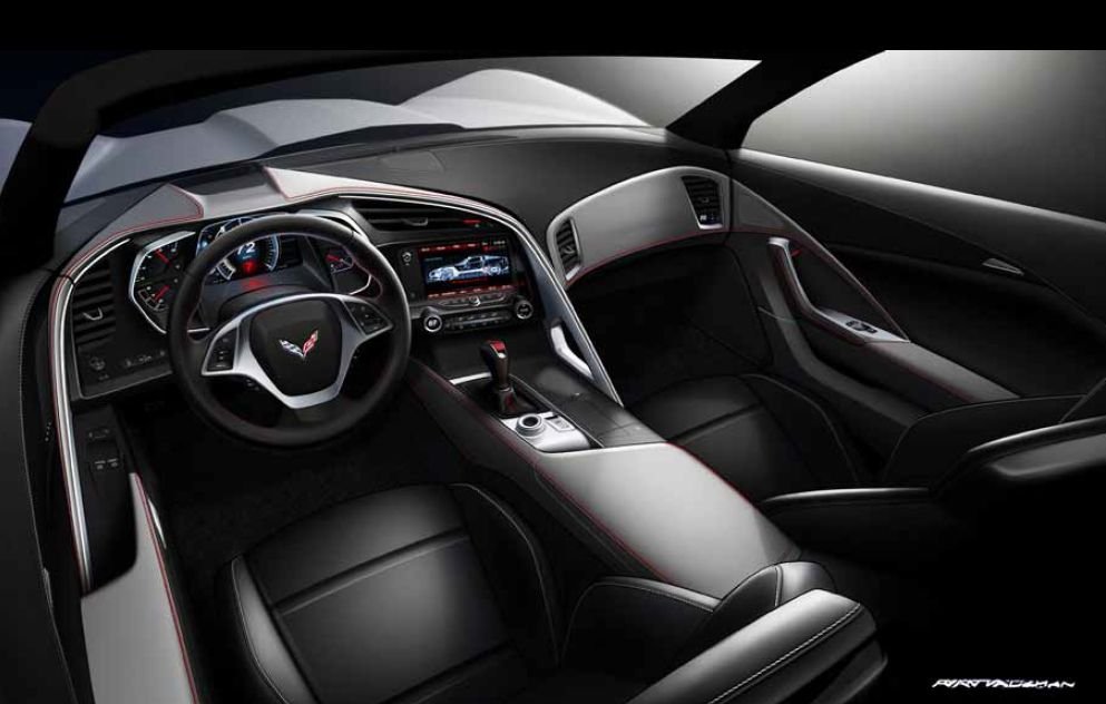 Stingray Concept Interior Progression - CorvetteForum - Chevrolet