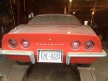 This is our latest Barn Find! This is a 1973 BIG BLOCK Born Corvette. It was left in a tobacco Barn for the last 28 years in North Carolina. Has less than 90k on her. Factory Hard /Soft Top option with Factory AC. May be for sale! Contact Quarter Mile Muscle Inc. (704)664-9544