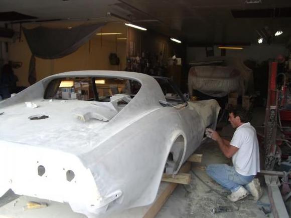 BODY - 2nd Coat of Slick Sand