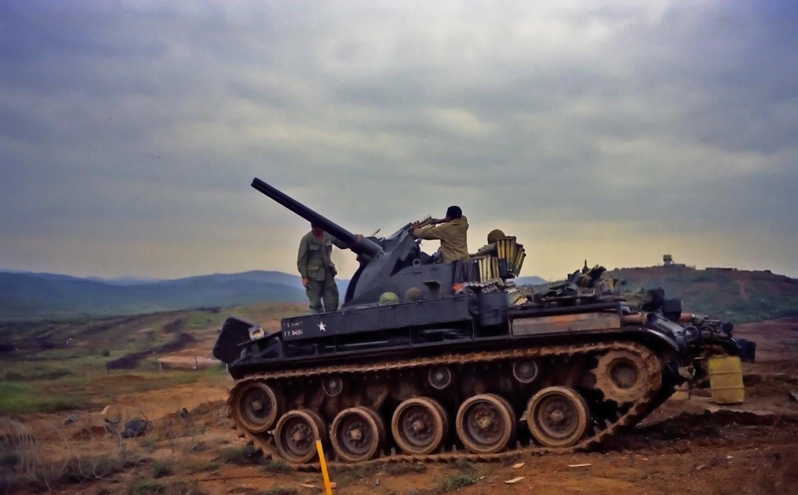 M42 Duster in Vietnam