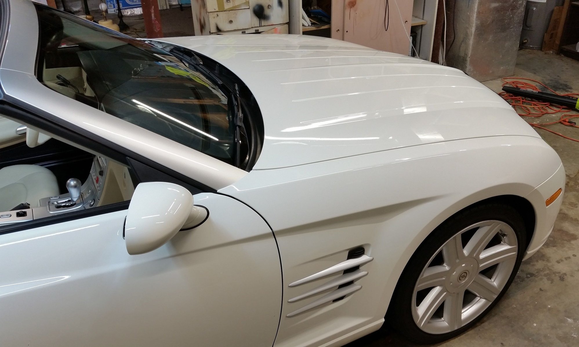 2005 Chrysler Crossfire - 2005 Chrysler Crossfire Limited Roadster, A+ condition - Used - VIN 1C3AN65L65X051677 - 45,221 Miles - 6 cyl - 2WD - Automatic - Convertible - White - Pinson, AL 35126, United States