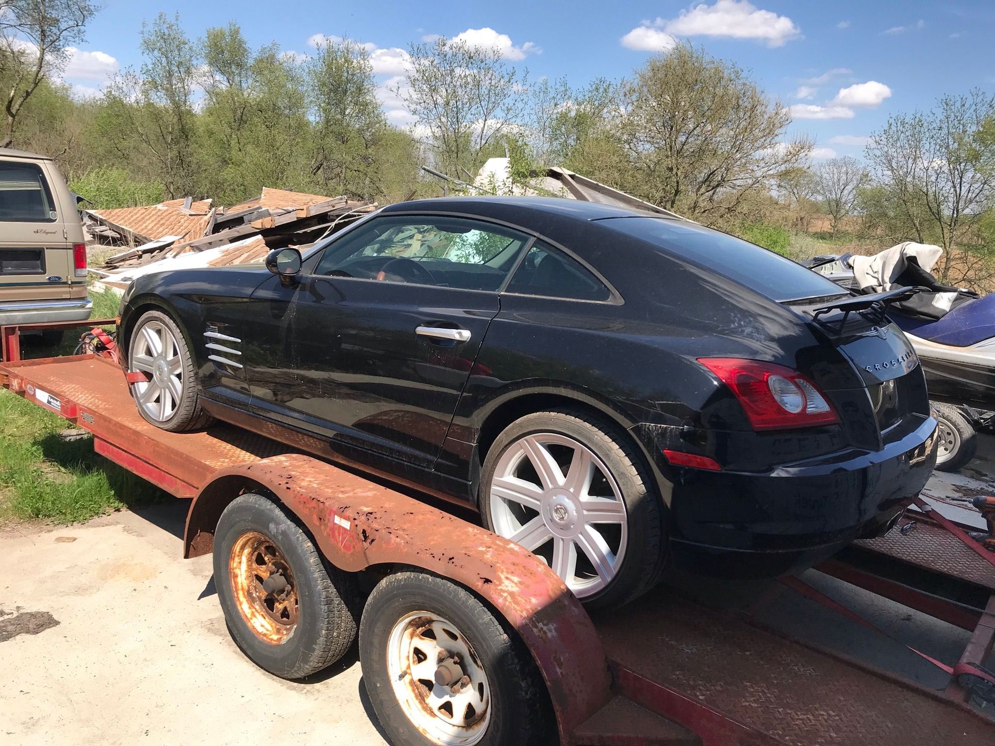 2005 Chrysler Crossfire - 2005 Crossfire Cpe.    3.7 Conversion - Used - VIN 1C3AN69LX5X029532 - 6 cyl - 2WD - Manual - Coupe - Black - Antioch, IL 60002, United States